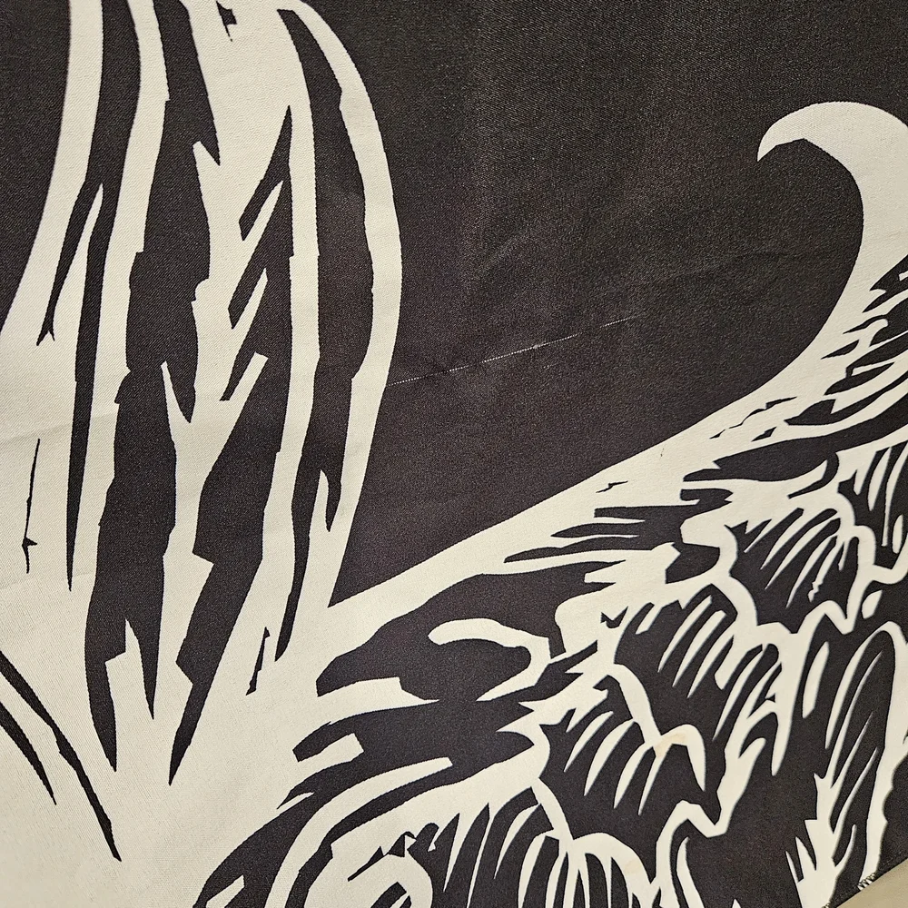 Celestial Black and White Whimsical Wall Tapestry